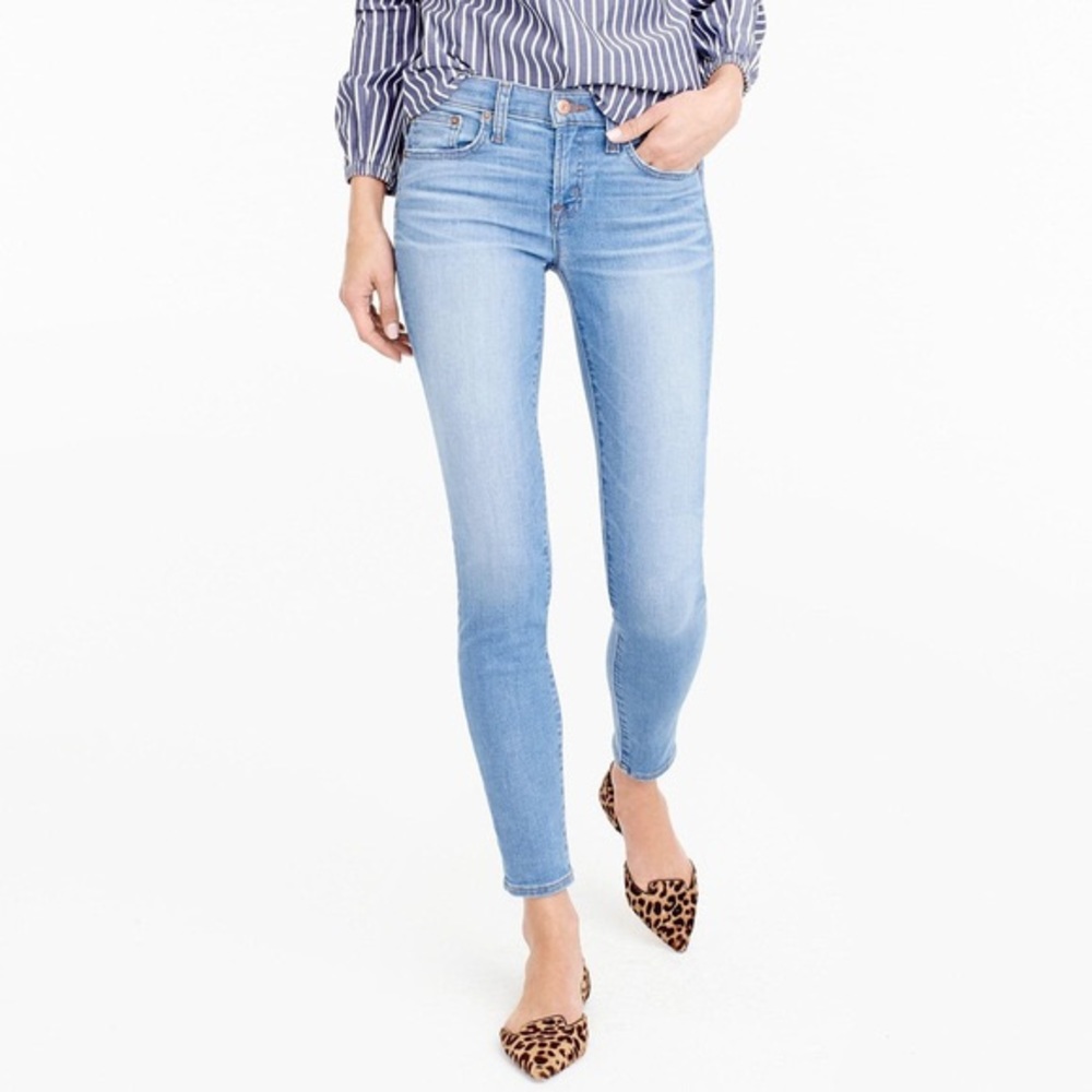 J crew tooth pick jeans